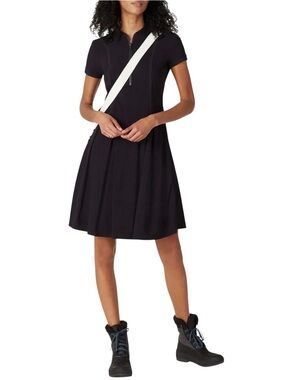 Bogner Fire + Ice Black Stretch Dress US 8 EU 38 Athletic Chic